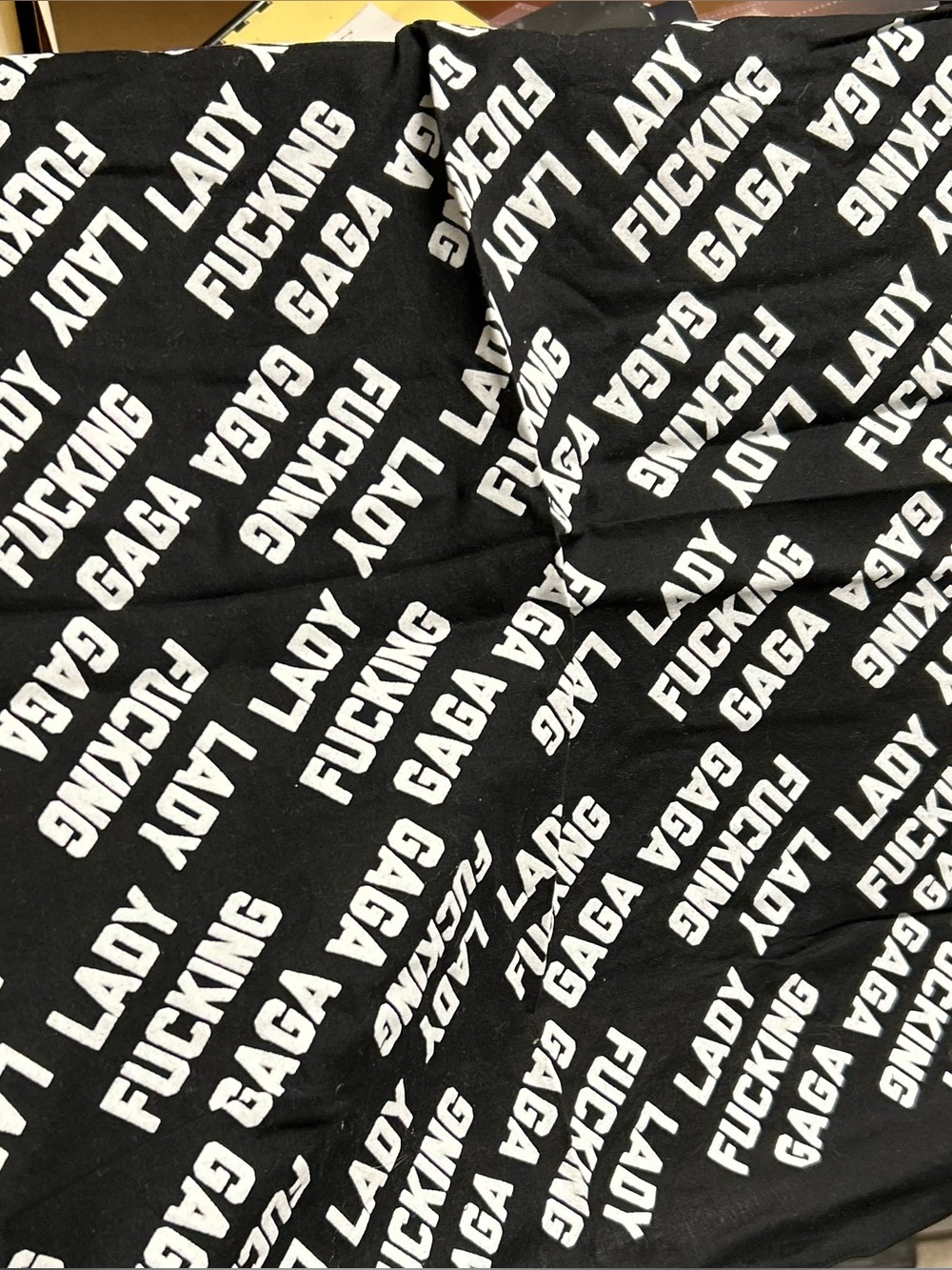 RARE Lady Gaga artrave bandana
